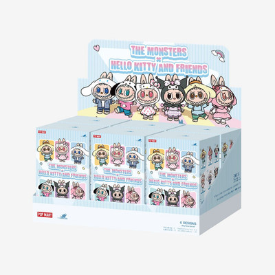 THE MONSTERS × Hello Kitty and Friends Series Vinyl Plush Pendant - Sealed Case