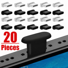 20PCS USB C Dust Plug Caps Type C Port Protector Anti Dust Cover Samsung iPhone