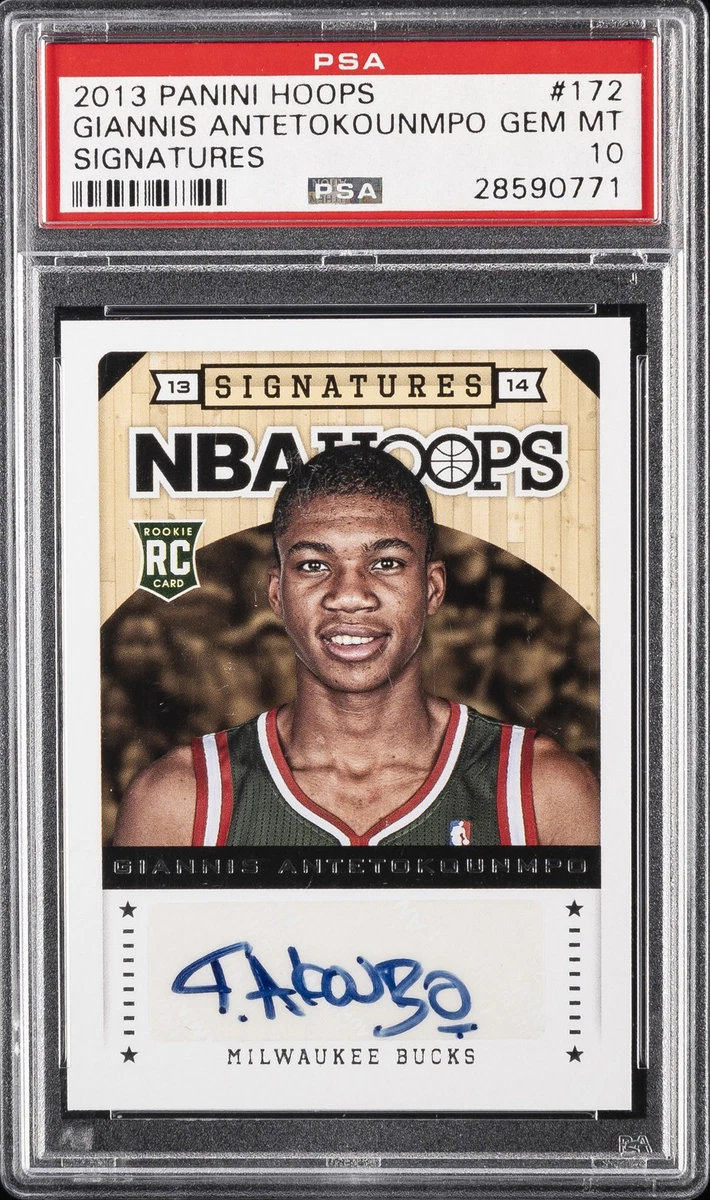 Giannis Antetokounmpo 10 Graded Basketball Rookie Sports Trading