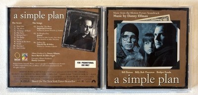 Danny Elfman: A Simple Plan Soundtrack CD - Promo (1998)