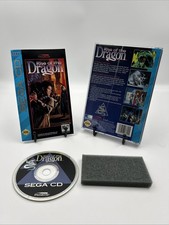 Rise of the Dragon (Sega CD, 1994) CIB Complete w/ Manual & Reg Card & Foam