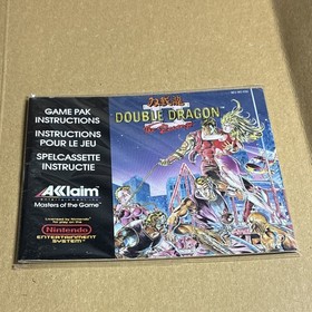 Double Dragon II The Revenge NES PAL multi-joueur NES-W2-EEC