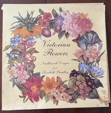Elizabeth Bradley Needlepoint Kit Winter Victorian Flowers Rare Vintage 1988 NEW