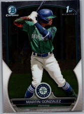 2023 Bowman #BCP-28 Martin Gonzalez Chrome Prospects