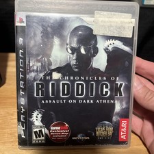 Chronicles Of Riddick Assault On Dark Athena-PS3 (Playstation) 🔥CIB w/ Manual🔥