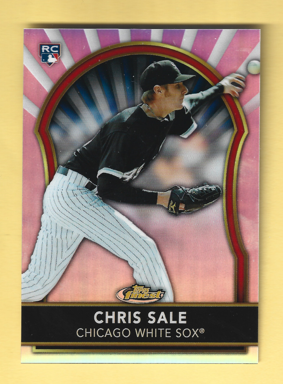 2011 Topps Finest Chris Sale #80 RC Refractor #500/549