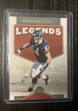 2022 Panini Legacy Legends #108 Brian Urlacher card, Chicago Bears HOF