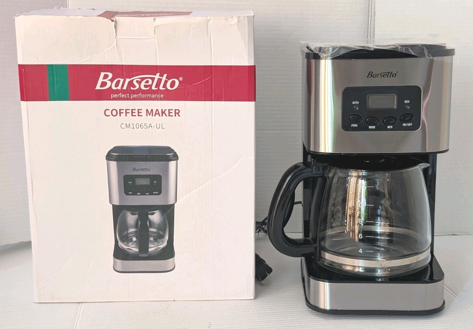 Barsetto Coffee Machine Model CM1065A-UL 