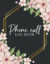 Phone Call Log Book: Telephone Message and Voicemail Recording for Home and Busi