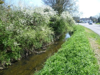 Photo A2 Ditch alongside Somersham Road St Ives/TL3072 Seen from Somers c2013