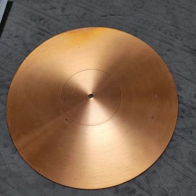 Micro Seiki CU-180 Cuivre Platter Mat Sheet Audiophile HiFi Vinyl - Photo 1/2