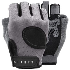 Breathable Fingerless Workout Gloves for Weightlifting, CrossFit, Gym Use