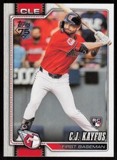 2026 Topps Series 1 Celebration C.J. Kayfus #35 Cleveland Guardians