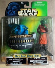 Star Wars Max Rebo Band Pairs MAX REBO DODA BODONAWIEEDO Power of the Force 1998