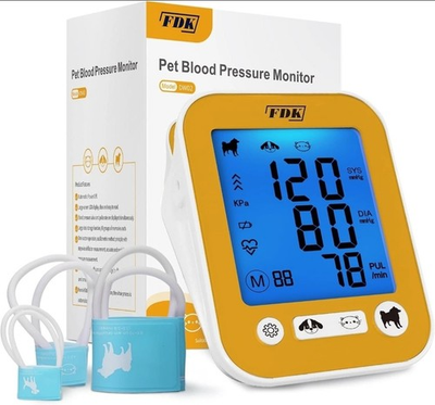 #ad FDK Veterinary Blood Pressure Monitor Pet Dog Cat LCD Screen Backlight 3 Cuffs $79.99