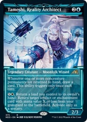 Tameshi, Reality Architect (Showcase) - Near Mint MTG Kamigawa: Neon Dynasty