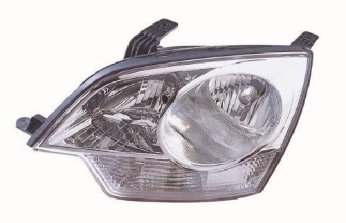 ABAKUS Left Main Headlight 442-1154LMLD-EM for Opel Chrome, H7, LWR Motor
