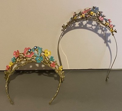 Disney Store 2015 Live Action Cinderella Deluxe Wedding Tiara Metal + Plastic 1