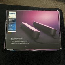 Philips Hue Play Light Smart Bar White Color Ambiance LED 2-Pack 7820230U7