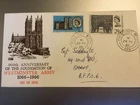 GB STAMPS FIRST DAY COVER 1966 WESTMINSTER ABBEY FIELD POST OFFICE SHAPE BFPO 6