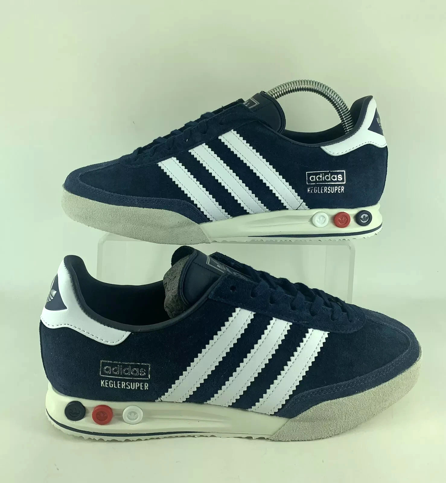 Adidas Originals Kegler Super Navy/White Trainers-ALL SIZES Sneakers-Genuine image 7