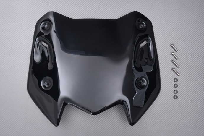 Bulle saute-vent noire T-Max 560 protection contre le vent et les projections