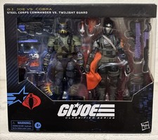 Steel Corps Commander vs. Twilight Guard GI Joe Classified Series  141 NIB