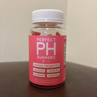 Perfect PH Gummies, Vaginal Probiotics, Pineapple, 60 Gummies