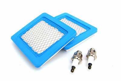 2 x Luftfilter Zündkerze Briggs Stratton 3-5 PS Quantum Sparpack Sabo Solo Wolf