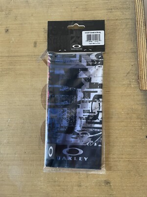 Oakley Microfiber Bag Schematic Accessory GRIP new