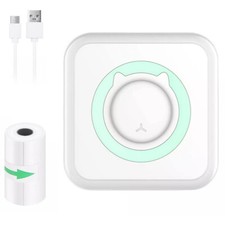 Mini Thermal Printer Pocket Photo Printer Wireless Bluetooth Printing Portable