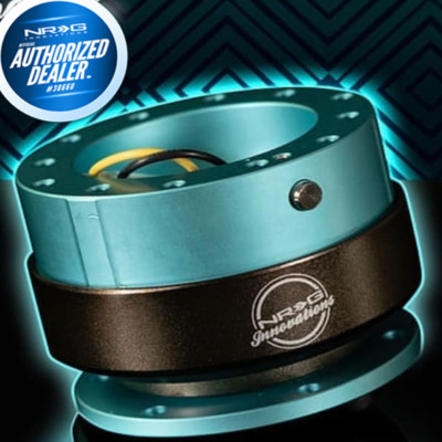 NEW NRG STEERING WHEEL QUICK RELEASE GEN 2.0 MINTY FRESH +HARDWARE SRK-200MF
