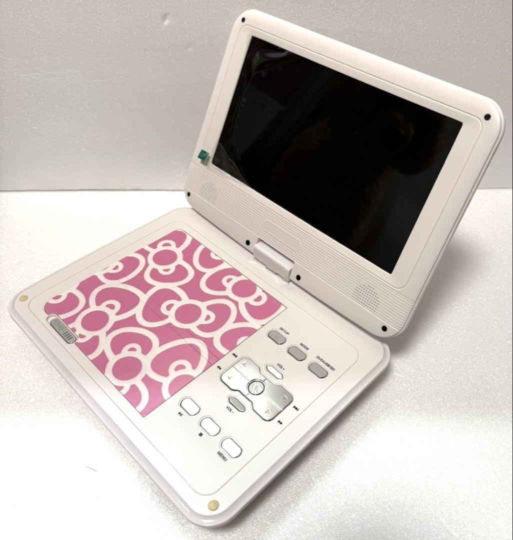 Portable DVD Player Hello Kitty Version Vintage Japan