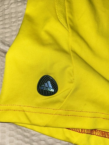 Adidas Colombia Soccer Jersey Kids XS Yellow Original Extra Small Athletic Shirt - Picture 5 of 9