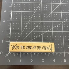 1993 Vintage Rubber StampYou're The Star of The Show by Annette Watkins D1184