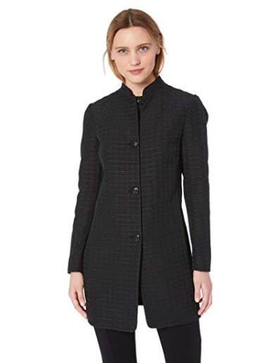 Anne Klein Women's Houndstooth Topper Jacket, size 12 | eBay