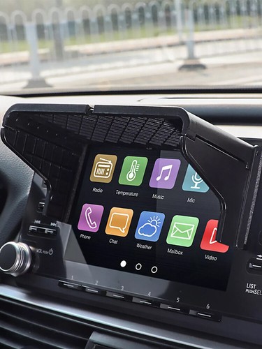 Car GPS Navigation Sun Shade Cover Sun Visor Anti-Glare Visor Shield Radio Hood - Picture 10 of 11