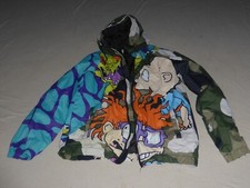 NICKELODEON MEMBERS ONLY X RUGRATS JACKET KIDS WINTER SIZE SMALL W HOOD