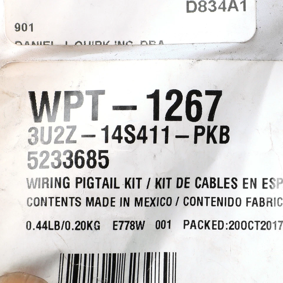 NEW OEM Ford 2003-2010 Grand Marquis Town Car Wire Harness 3U2Z-14S411-PKB - Image 4 of 4