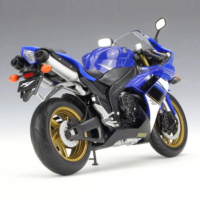 1/10 Yamaha YZF-R1 Motorcycle Model Diecast Boys Toys for Kids Gifts Collection - Image 4 of 4