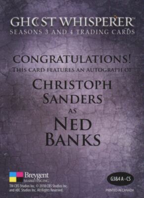 Christoph Sanders Watch Ghost Whisperer Online Free Season Ghost - Main Image