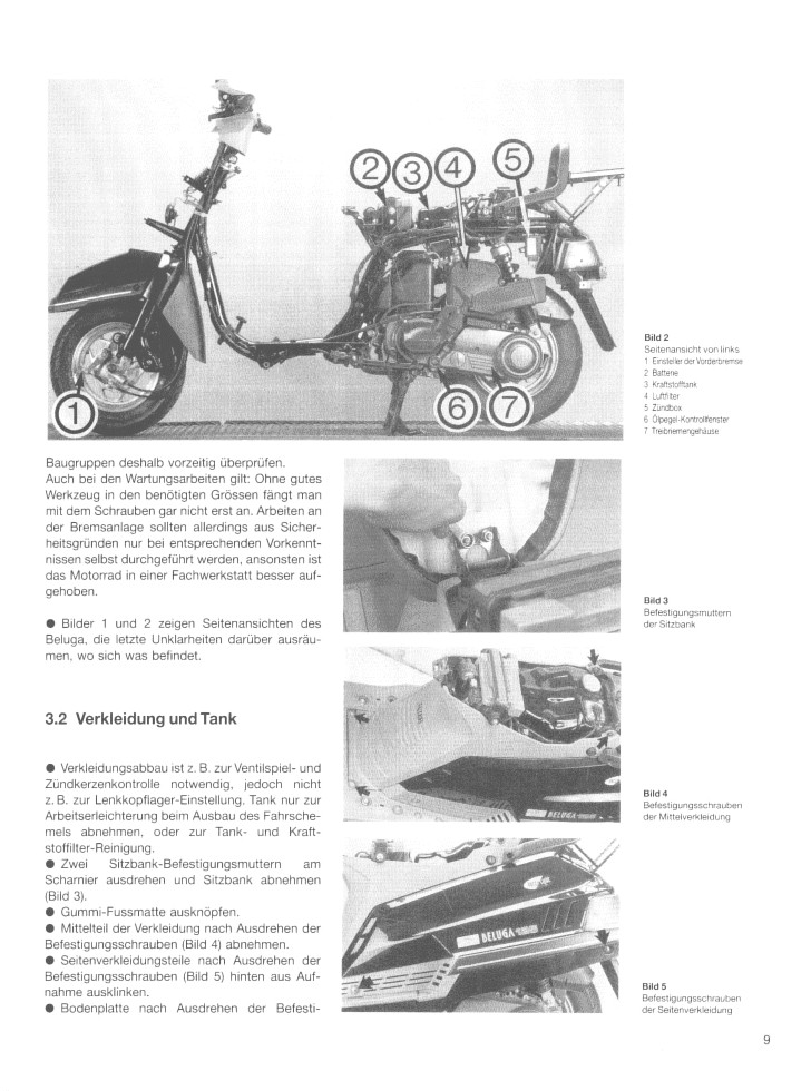 Thumbnail - Yamaha Xc 125 Beluga (90>) Reparaturanleitung Bucheli 5187