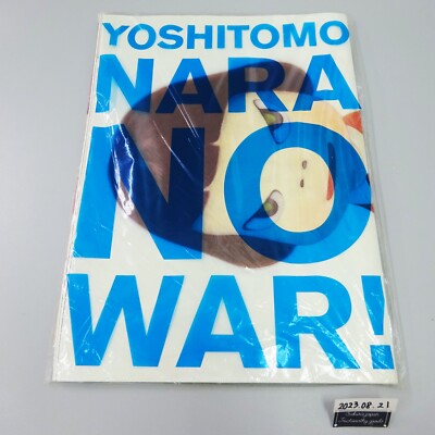 YOSHITOMO NARA POSTER BOOK print clock dog art NO WAR Paperback