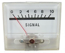 2 Inch Panel Meter: 0-1mA Movement: Great for QRP and Other Homebrew Projects.