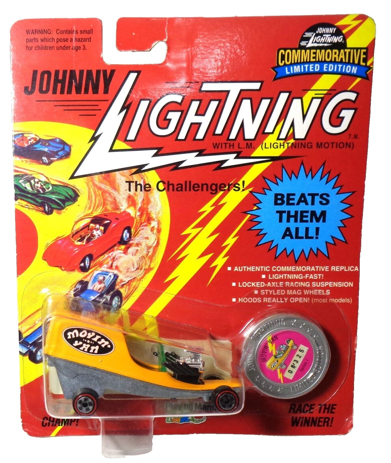Furgonetas Johnny Lightning Diecast y de juguete