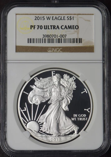 2015-W American Silver Eagle - NGC PF70 Ultra Cameo - ✪COINGIANTS✪