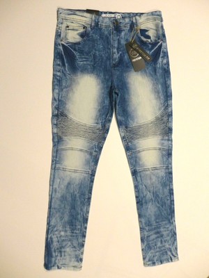acid blue color pants