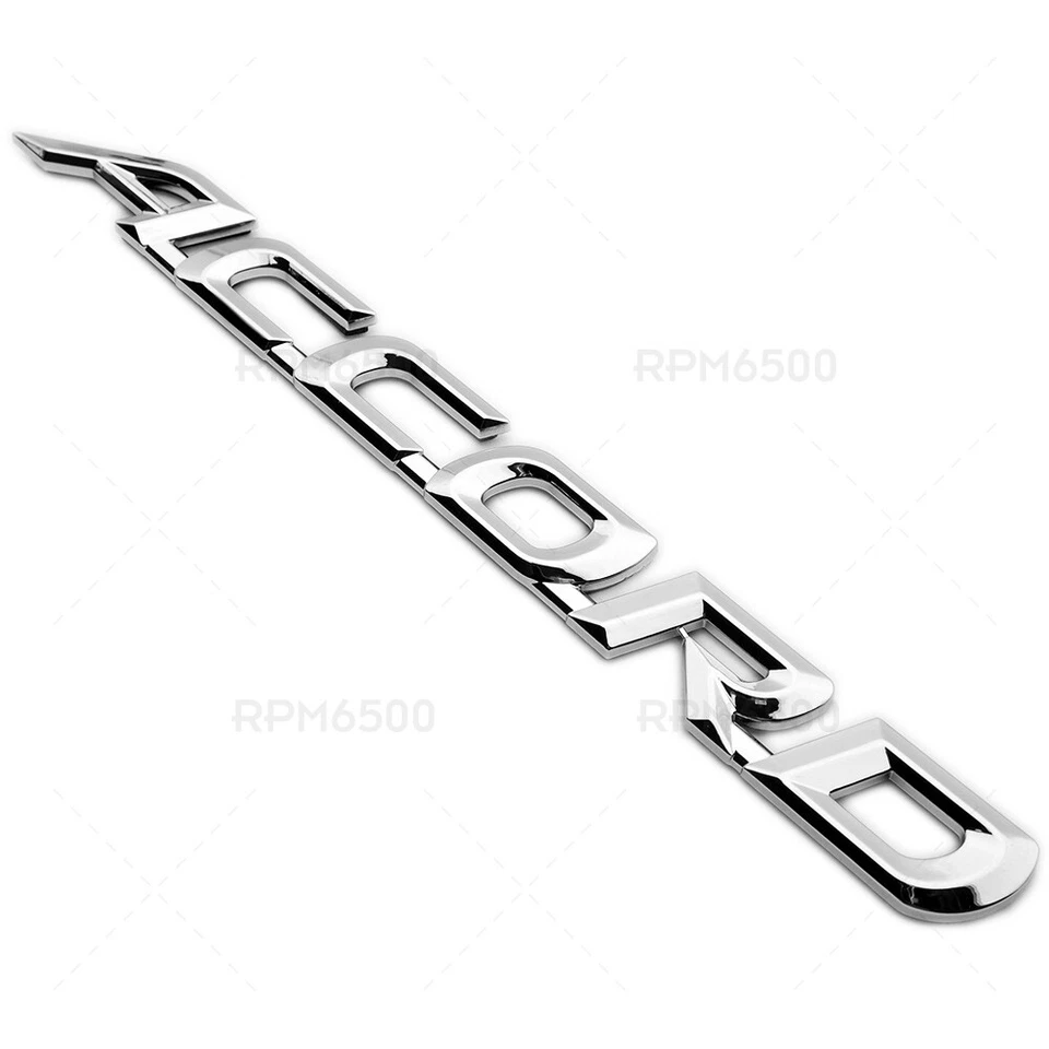 03-07 Honda Accord Touring Luggage Trunk Lid Logo Badge Nameplate Emblem Sport Foto 3 de 4