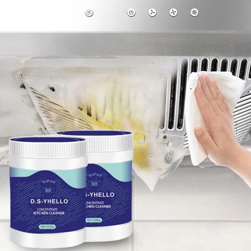 Kitchen Strong Powder Degreaser Concentrated Heavy Oil Pollution Cleaner Bubble - Bild 4 von 10