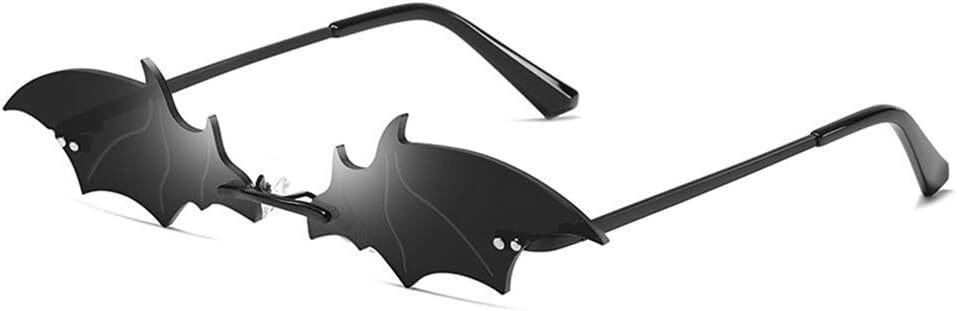 Ovida Bat Sunglasses Rimless Goth Glasses for Women Men 1  display picture 1